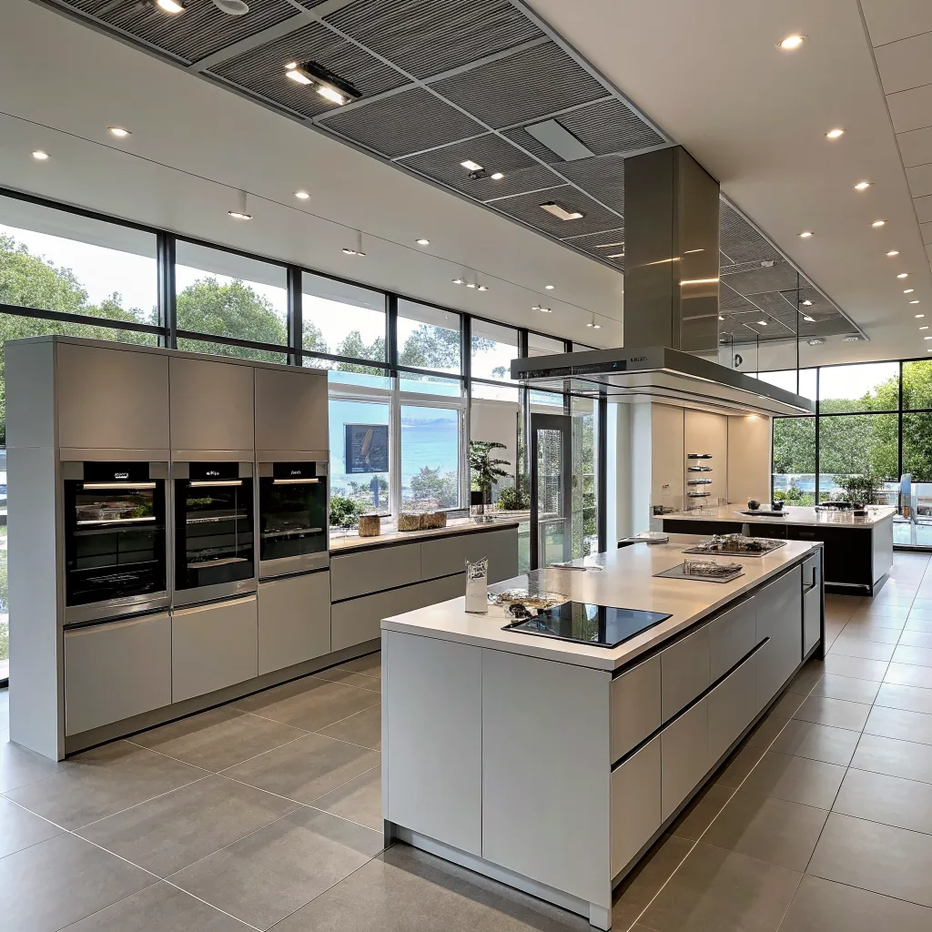 NEXALITH modern kitchen showroom